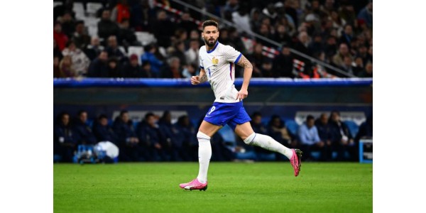 Olivier Giroud er navngitt i Frankrikes europacuptropp
